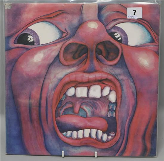 ILP5-9111 - KING CRIMSON COURT OF THE CRIMSON KING UK LP, Ex Minus - Ex